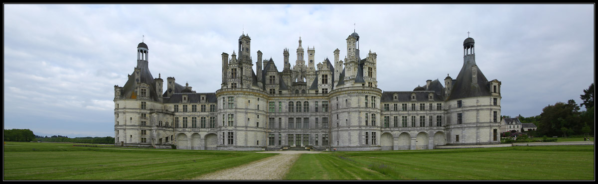 Feu d'artifice à Chambord