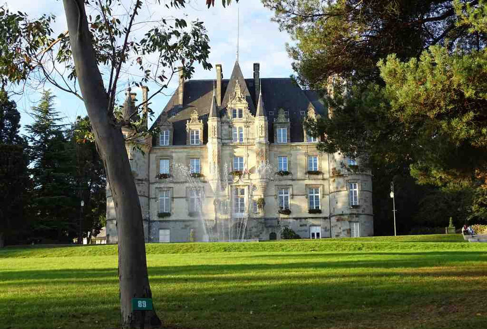 Feu d'artifice de mariage au château de la Roche Bagnoles